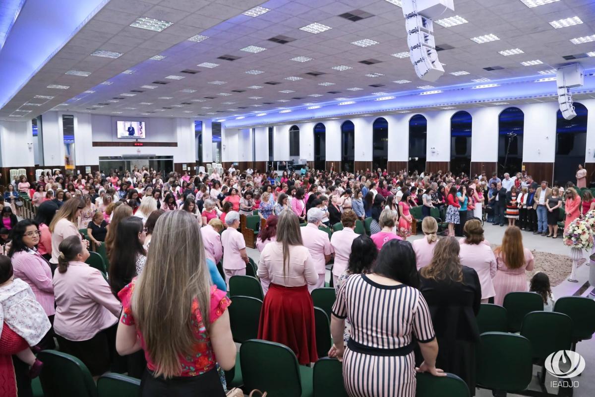 UFADVILLE realiza Culto Rosa e homenagem a Rede Feminina de Joinville - Outubro 2018