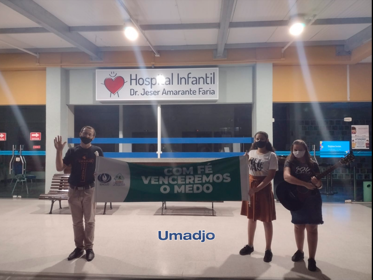 UMADJO realiza orações e louvores nas Unidades de Saúde em Joinville - Março 2021