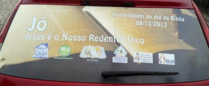 Programação da IEADJO para o Dia da Bíblia - Dezembro 2013