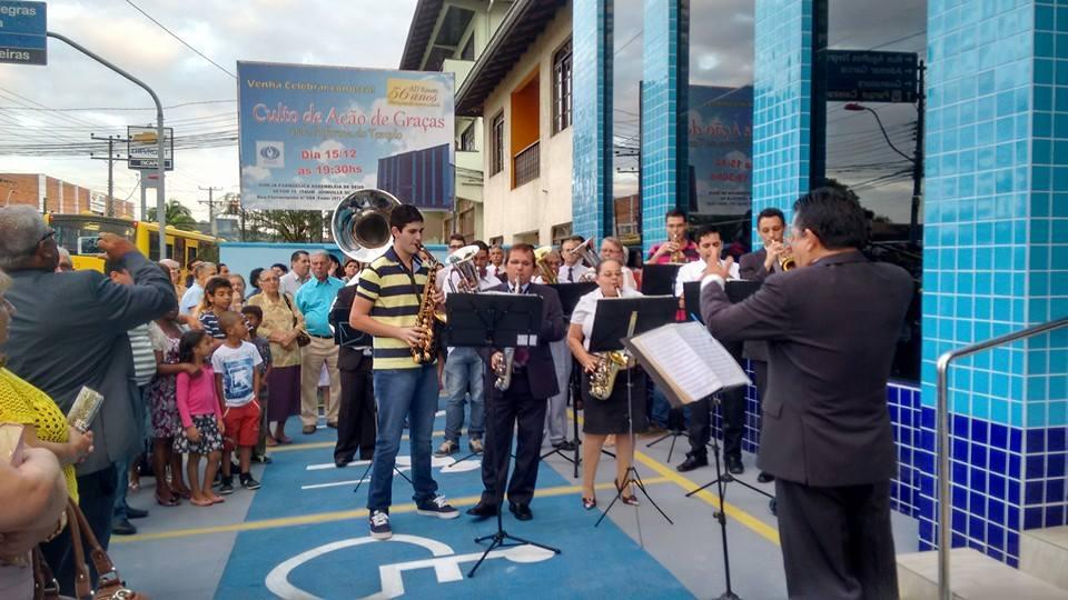 Reinauguração do Templo do Setor 15 Itaum - Dezembro 2014